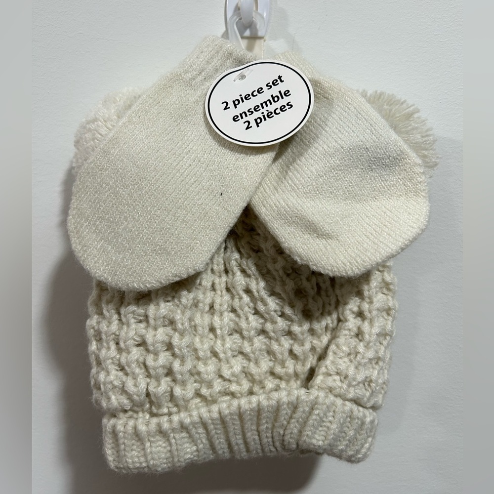 0-24 months George baby hat & gloves set